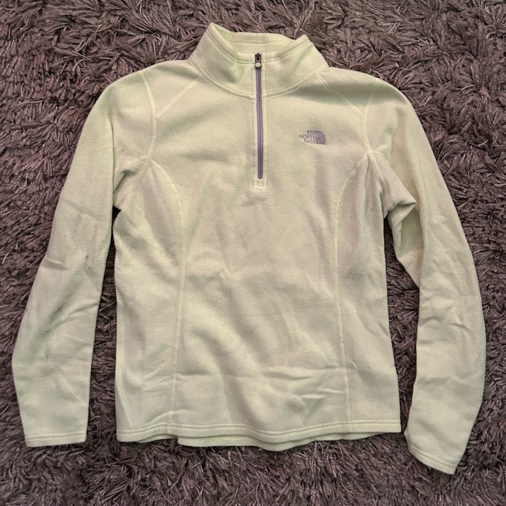 North Face 1/4 Zip Glacier Fleece